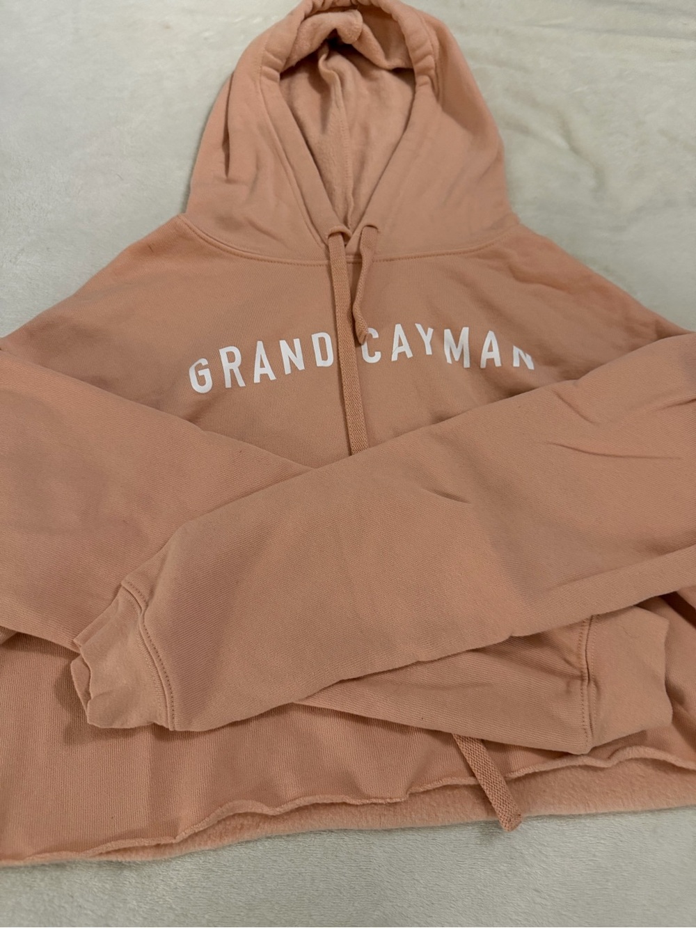 Bella Canvas Hoodie - Dusty Peach Grand Cayman